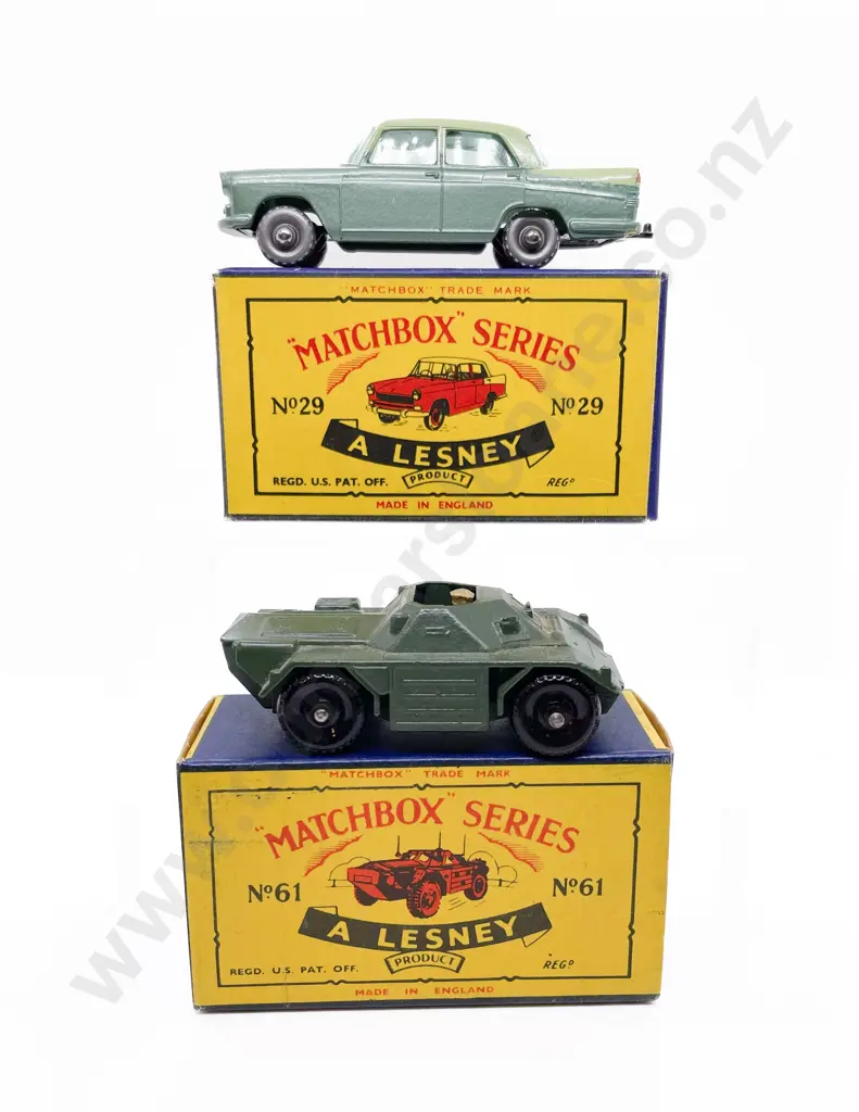 Two Matchbox Series A Lesney Boxed Models Image 1++