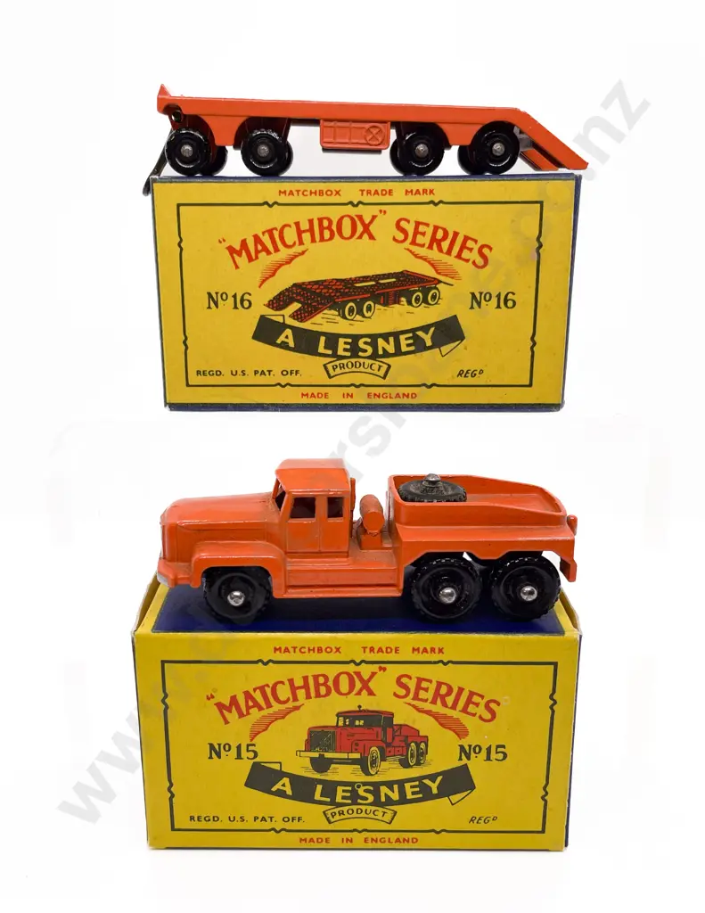 Two Matchbox Series A Lesney Boxed Models Image 1++