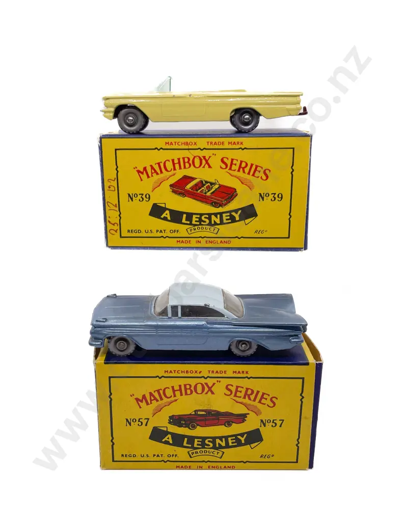 Two Matchbox Series A Lesney Boxed Models Image 1++