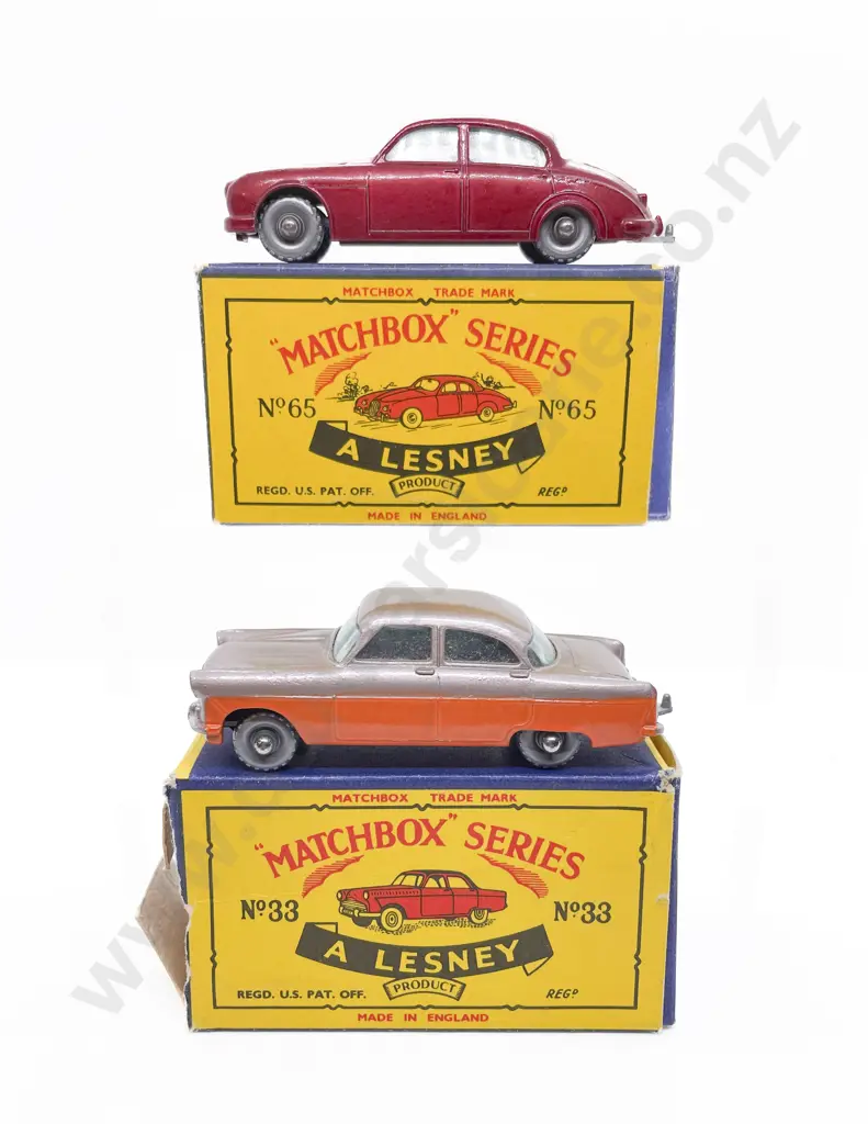 Two Matchbox Series A Lesney Boxed Models Image 1++