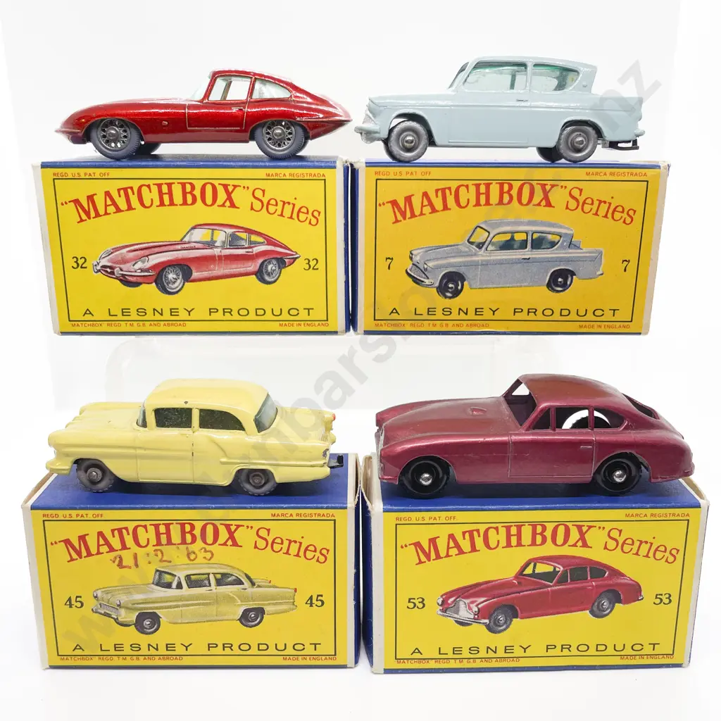 Four Boxed Matchbox Early Issue 1-75 Models Image 1++