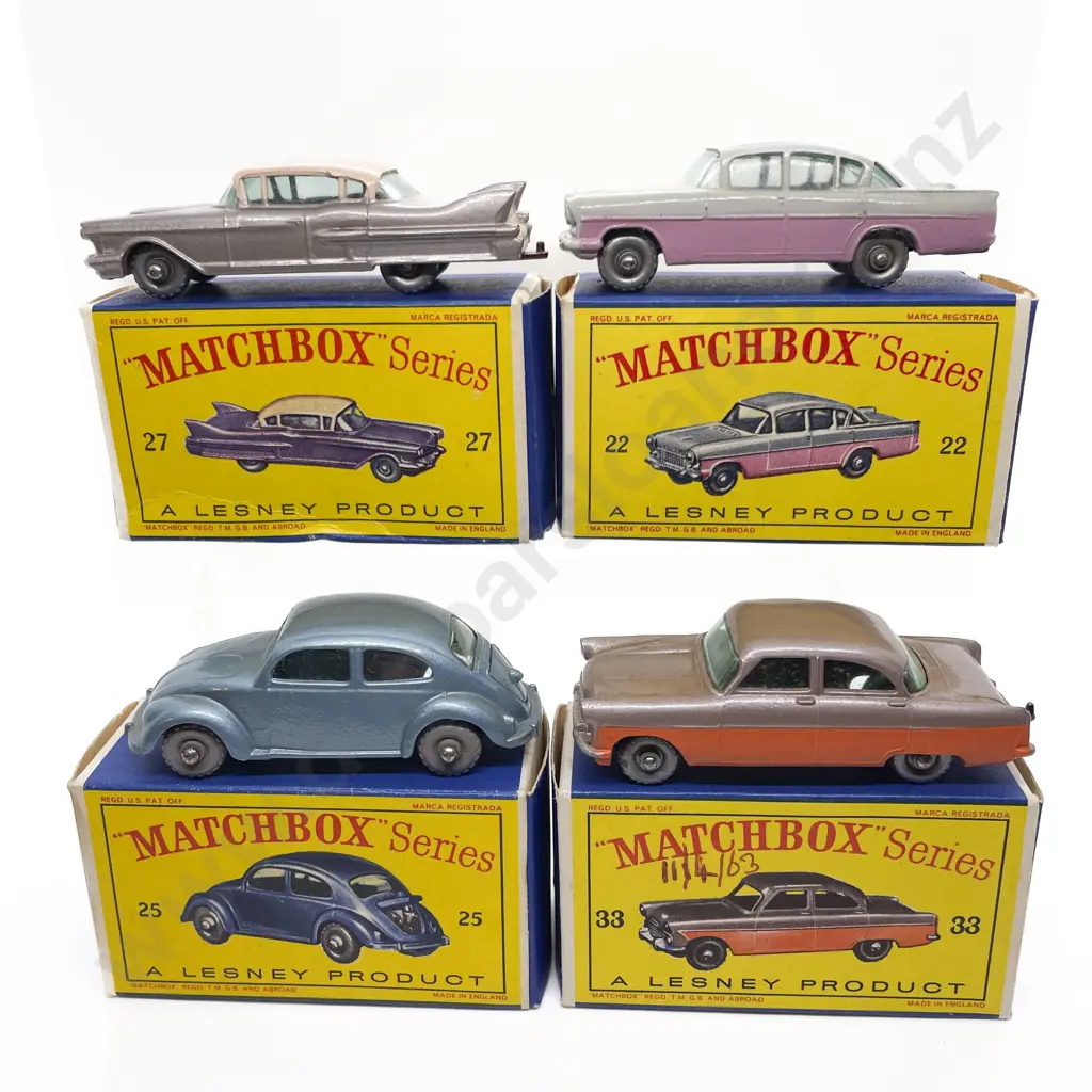 Four Boxed Matchbox Early Issue 1-75 Models Image 1++