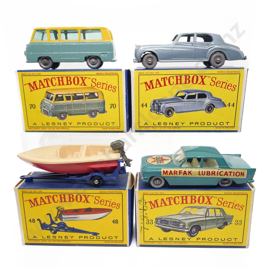 Four Boxed Matchbox Early Issue 1-75 Models Image 1++