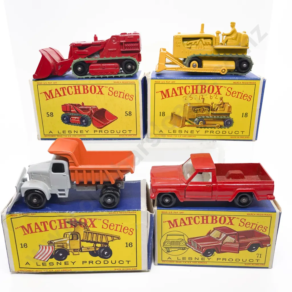 Four Boxed Matchbox Early Issue 1-75 Models Image 1++