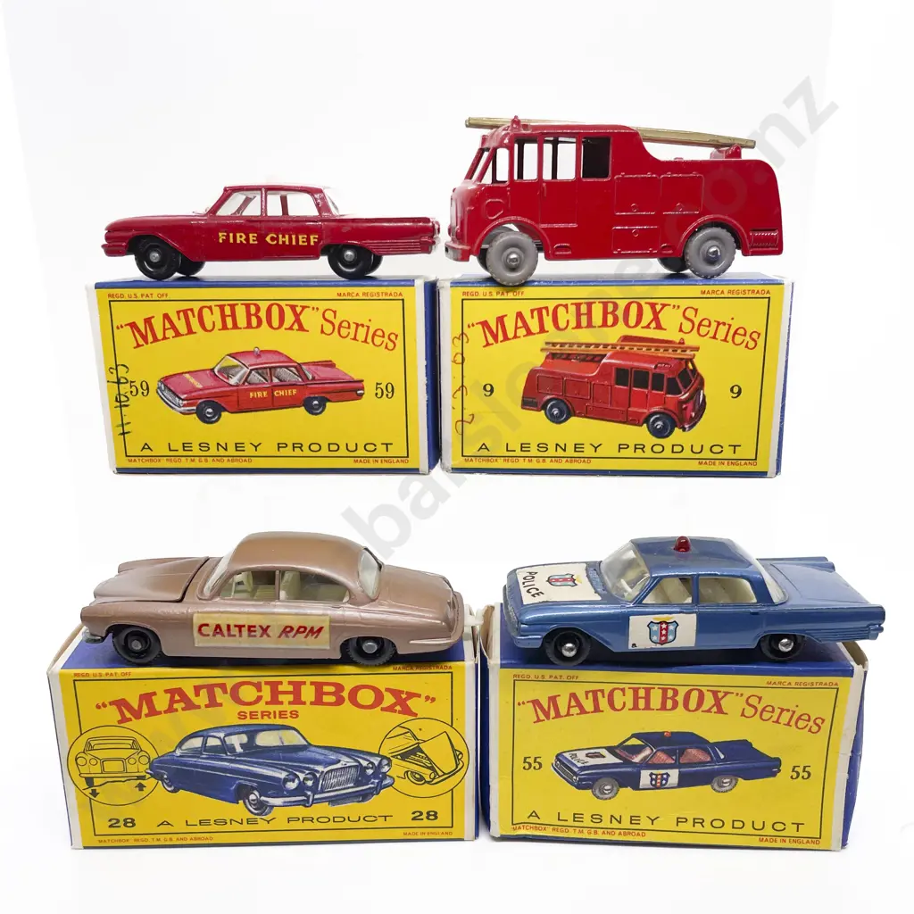 Four Boxed Matchbox Early Issue 1-75 Models Image 1++