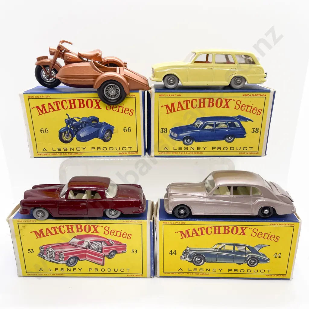 Four Boxed Matchbox Early Issue 1-75 Models Image 1++