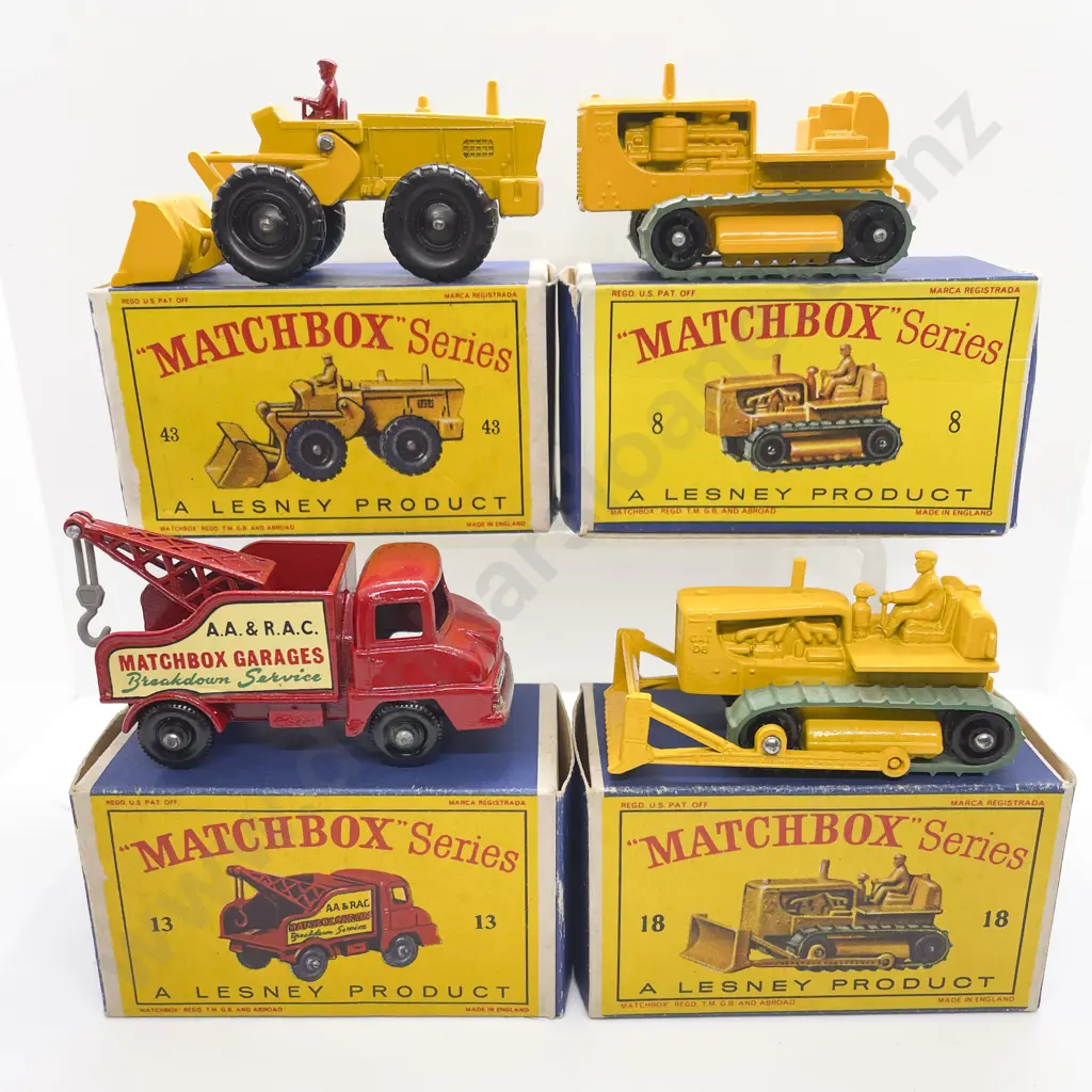 Four Boxed Matchbox Early Issue 1-75 Models Image 1++