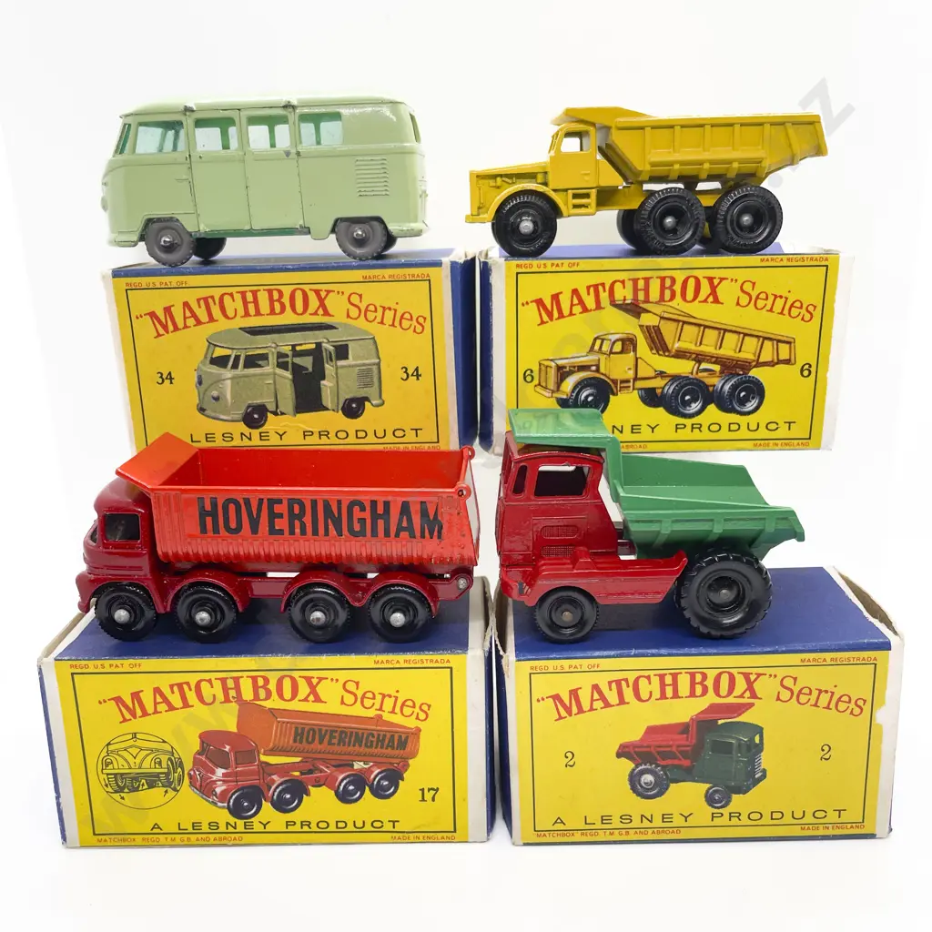 Four Boxed Matchbox Early Issue 1-75 Models Image 1++