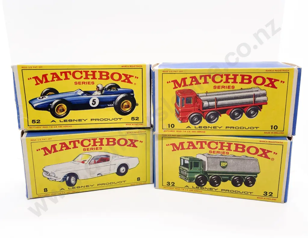 Four Boxed Matchbox Early Issue 1-75 Models Image 1++