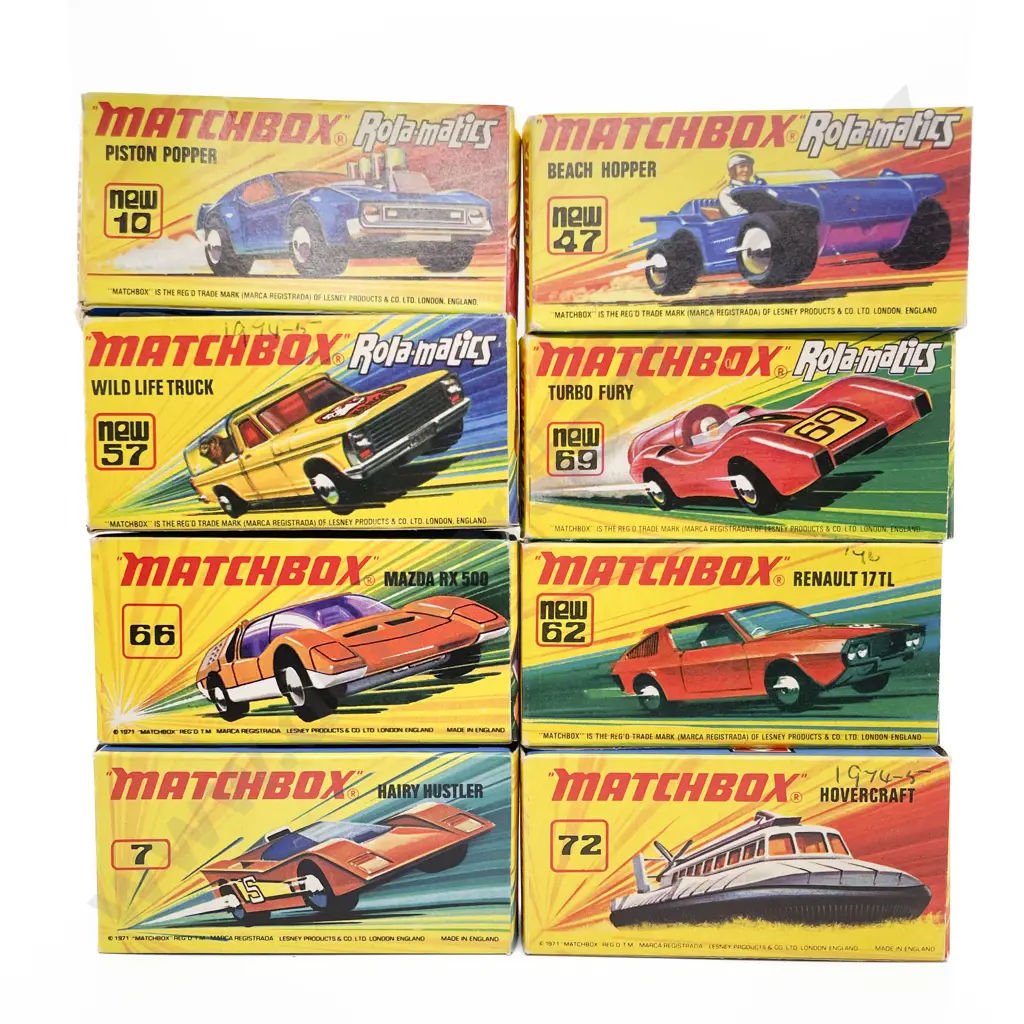 Eight Boxed Matchbox 1-75 Superfast Models Image 1++