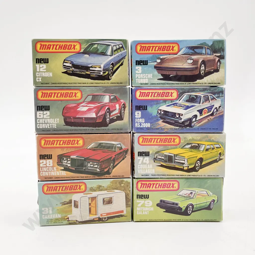 Eight Boxed Matchbox 1-75 Superfast Models Image 1++