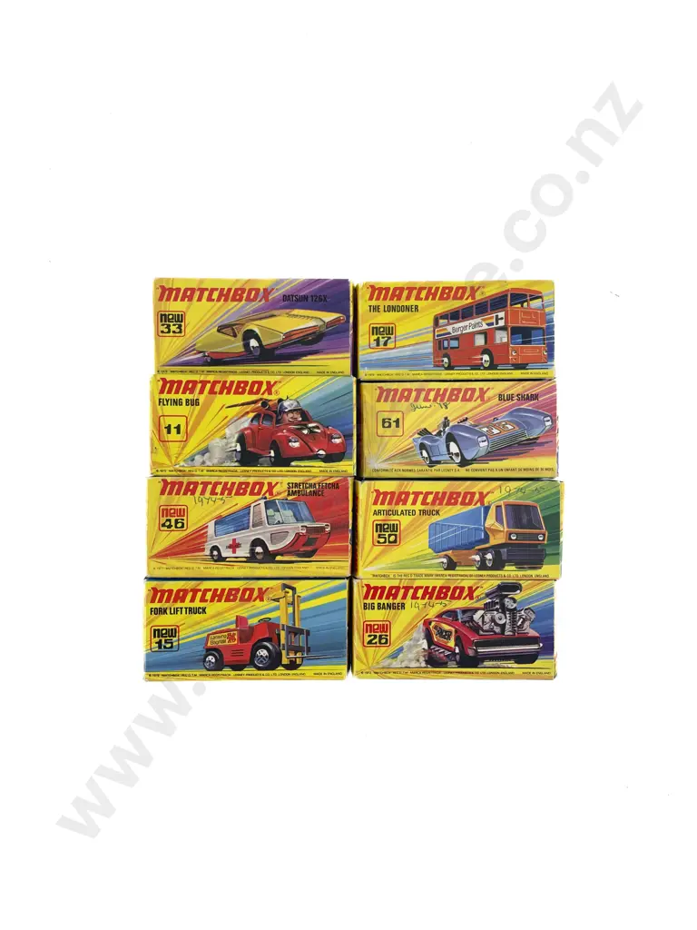 Eight Boxed Matchbox 1-75 Superfast Models Image 1++