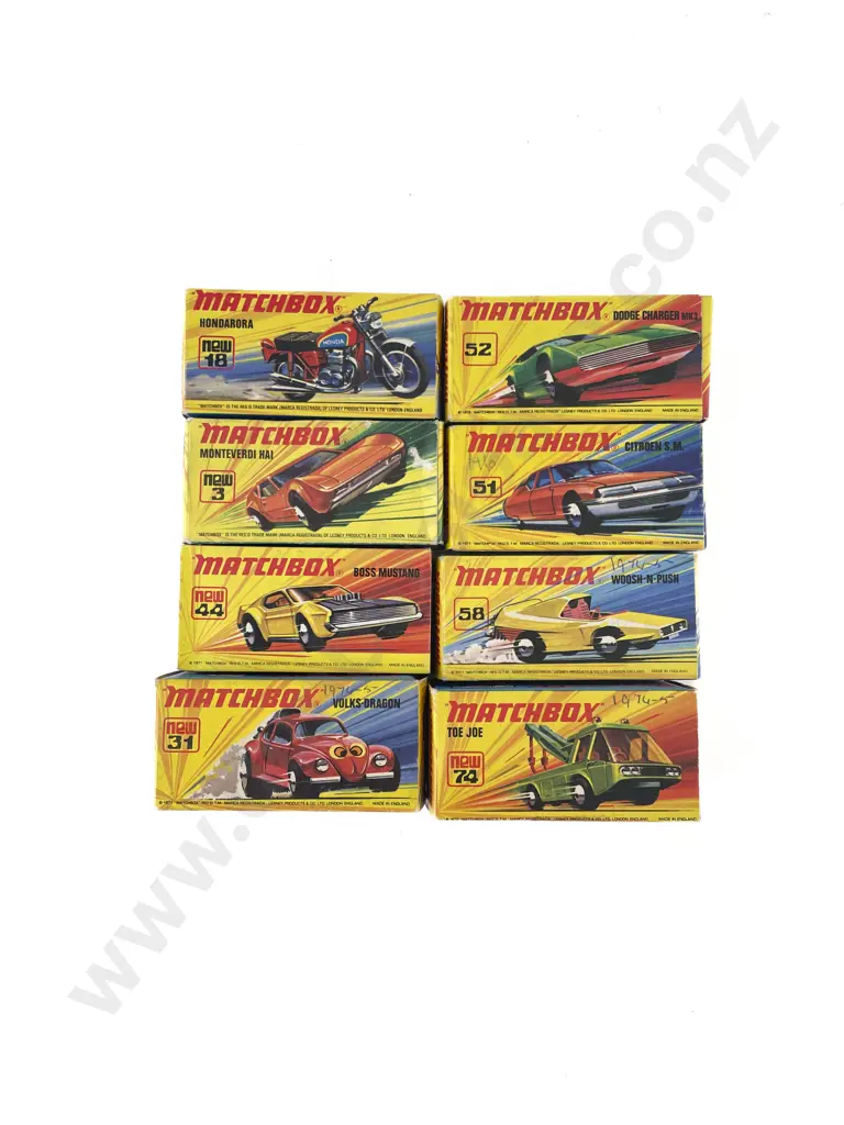 Eight Boxed Matchbox 1-75 Superfast Models Image 1++