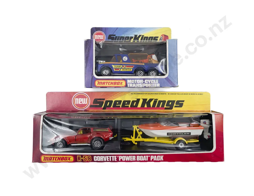 Matchbox Boxed Speed Kings K-58 and Super King K-6 Image 1++