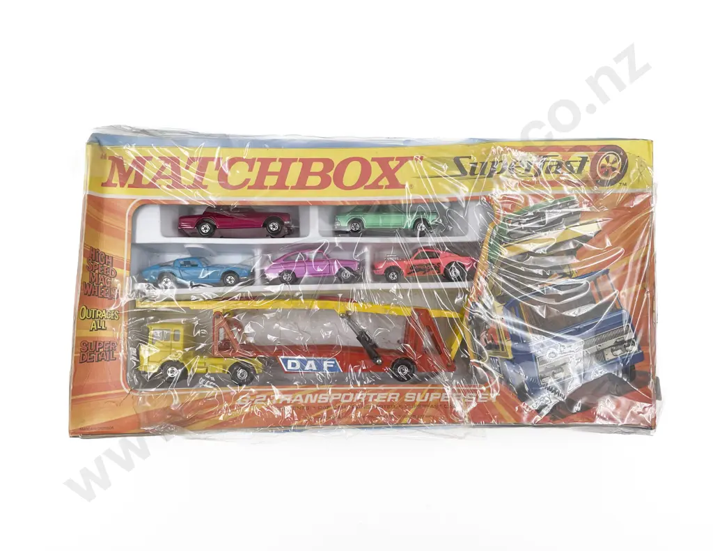 Matchbox C1970 Boxed Superfast Gift Set G-2 Transporter Superset Image 1++