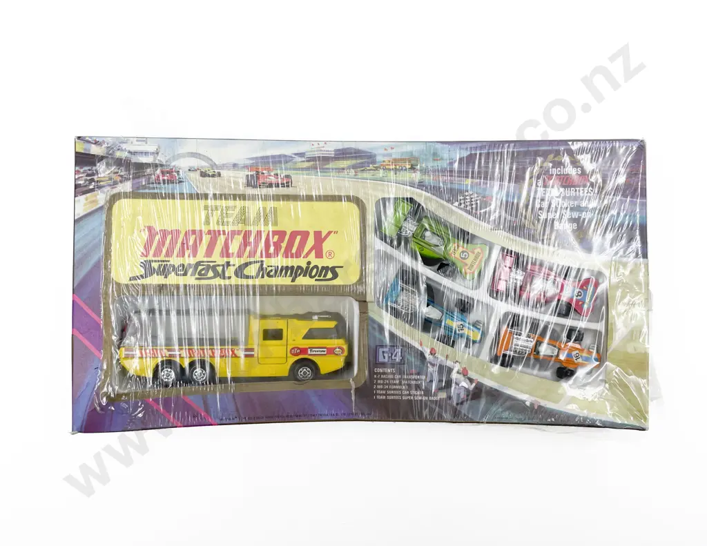 Matchbox C1973 Boxed Gift Set G-4 Team Matchbox Superfast Champions Image 1++