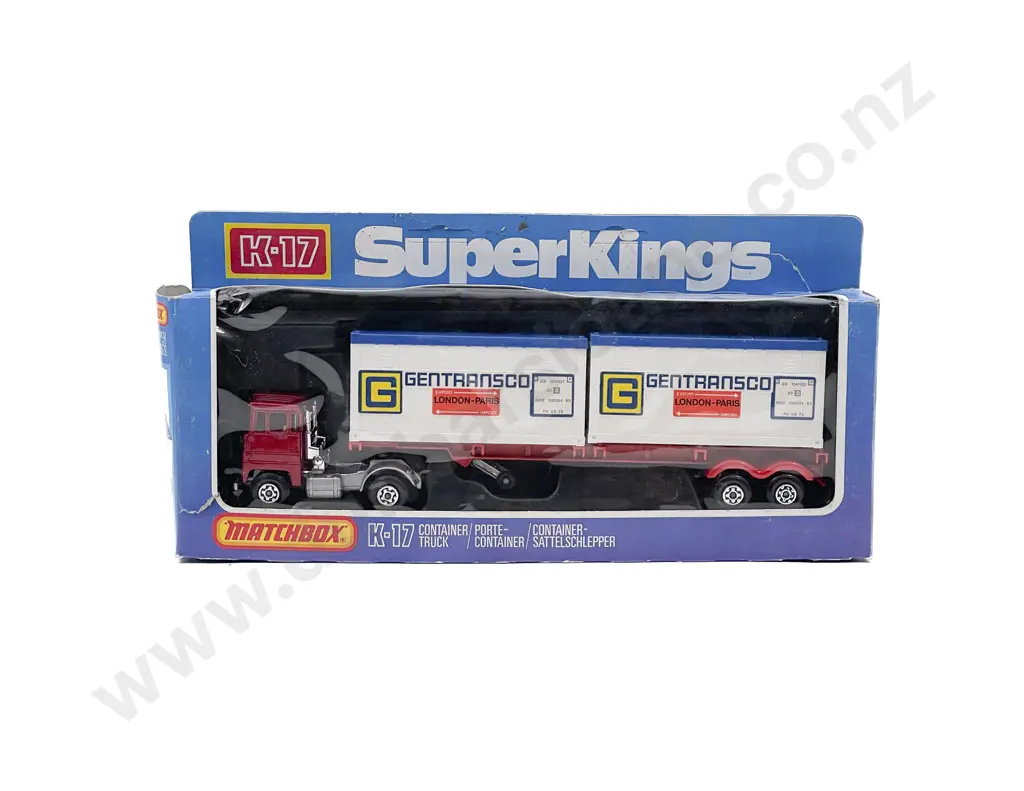Matchbox Boxed Super King K-17 Scammell Crusader Container Truck Image 1++
