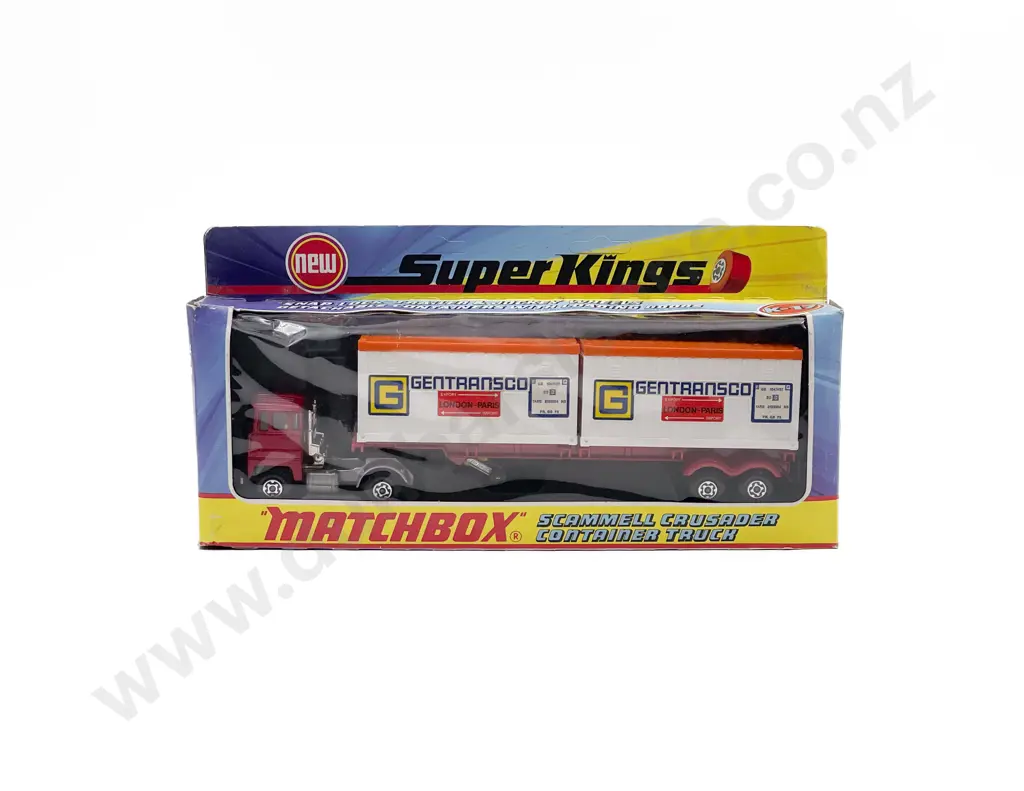 Matchbox Boxed Super King K-17 Scammell Crusader Container Truck Image 1++
