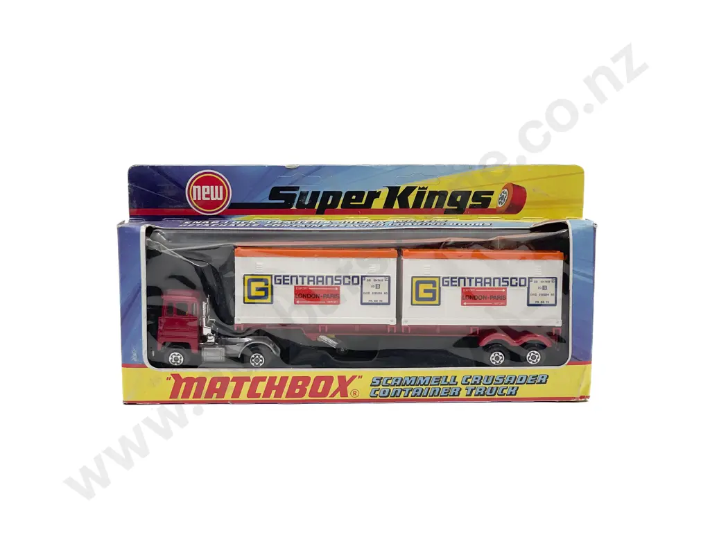 Matchbox Boxed Super King K-17 Scammell Crusader Container Truck Image 1++