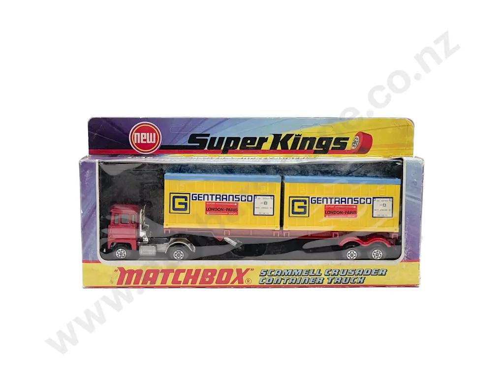 Matchbox Boxed Super King K-17 Scammell Crusader Container Truck Image 1++