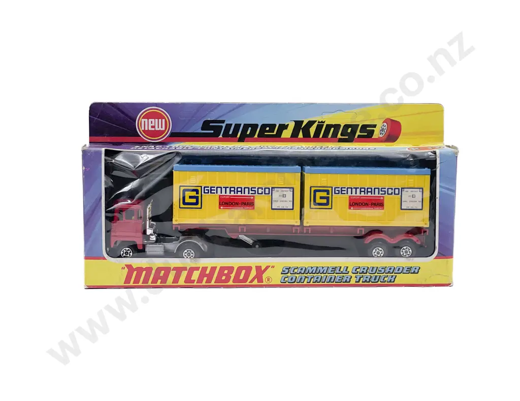 Matchbox Boxed Super King K-17 Scammell Crusader Container Truck Image 1++