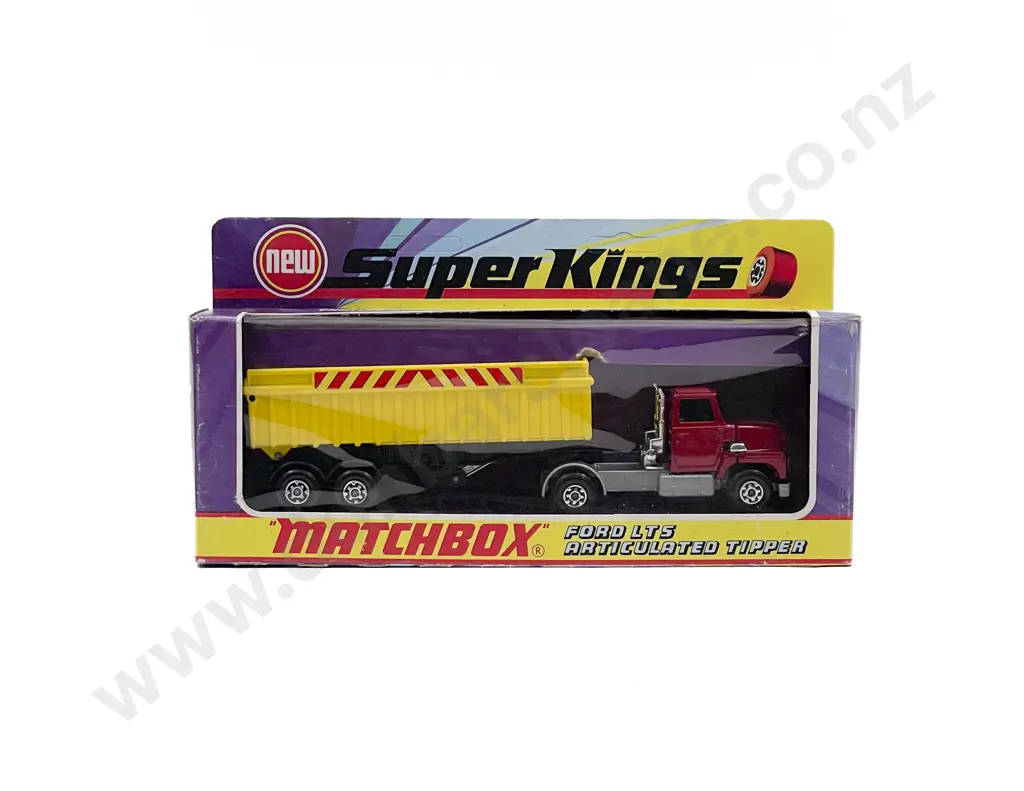 Matchbox Boxed Super King K-18 Ford LTS Articulated Tipper Image 1++