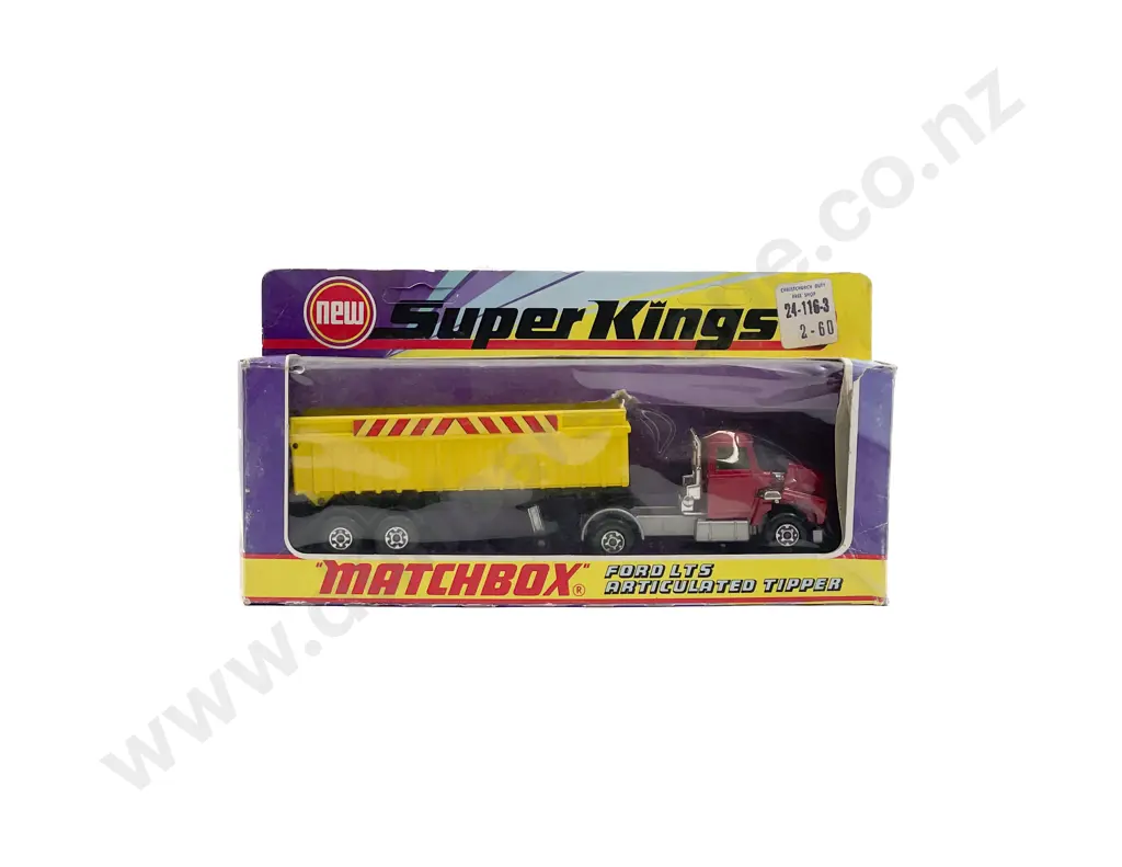 Matchbox Boxed Super King K-18 Ford LTS Articulated Tipper Image 1++