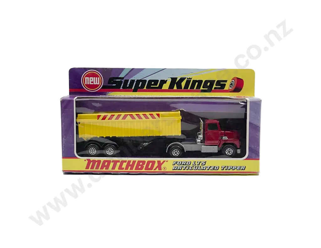 Matchbox Boxed Super King K-18 Ford LTS Articulated Tipper Image 1++