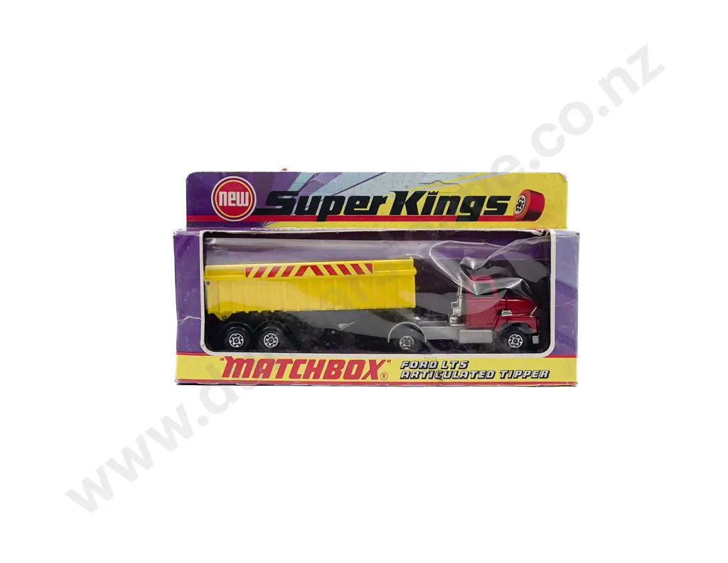 Matchbox Boxed Super King K-18 Ford LTS Articulated Tipper Image 1++