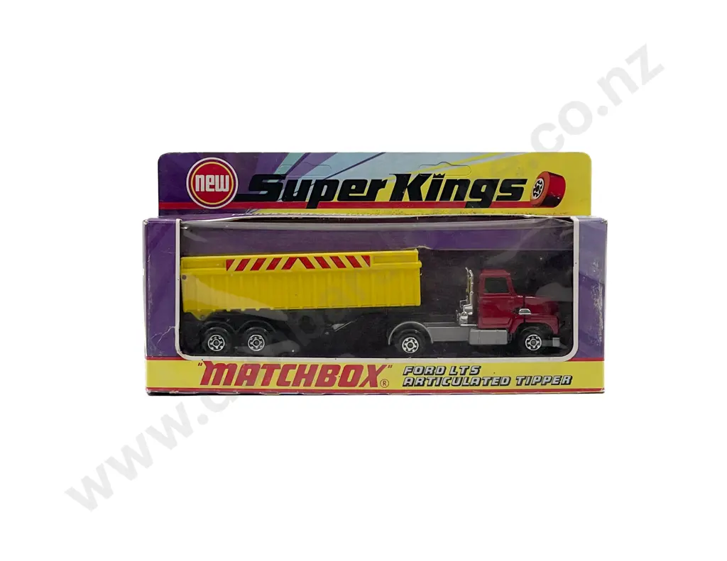 Matchbox Boxed Super King K-18 Ford LTS Articulated Tipper Image 1++
