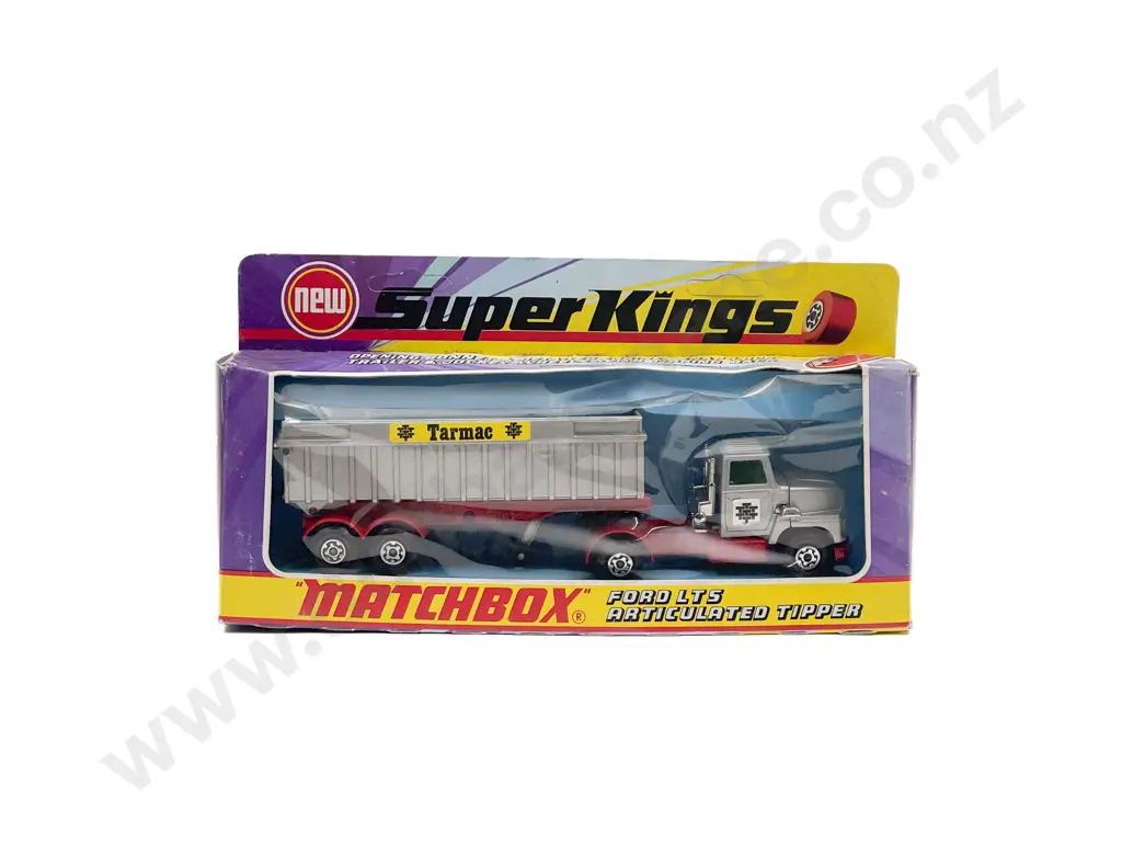 Matchbox Boxed Super King K-18 Ford LTS Articulated Tipper Image 1++