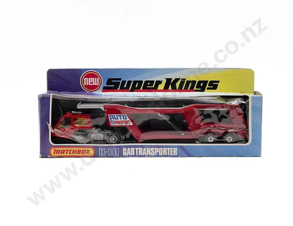 Matchbox Boxed Super Kings K-10 Car Transporter Image 1++