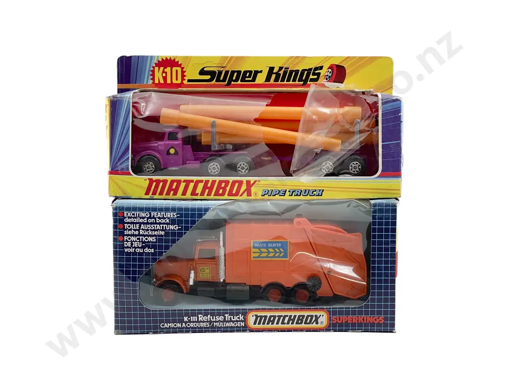 Matchbox Boxed Super Kings K-10 and K-111 Image 1++