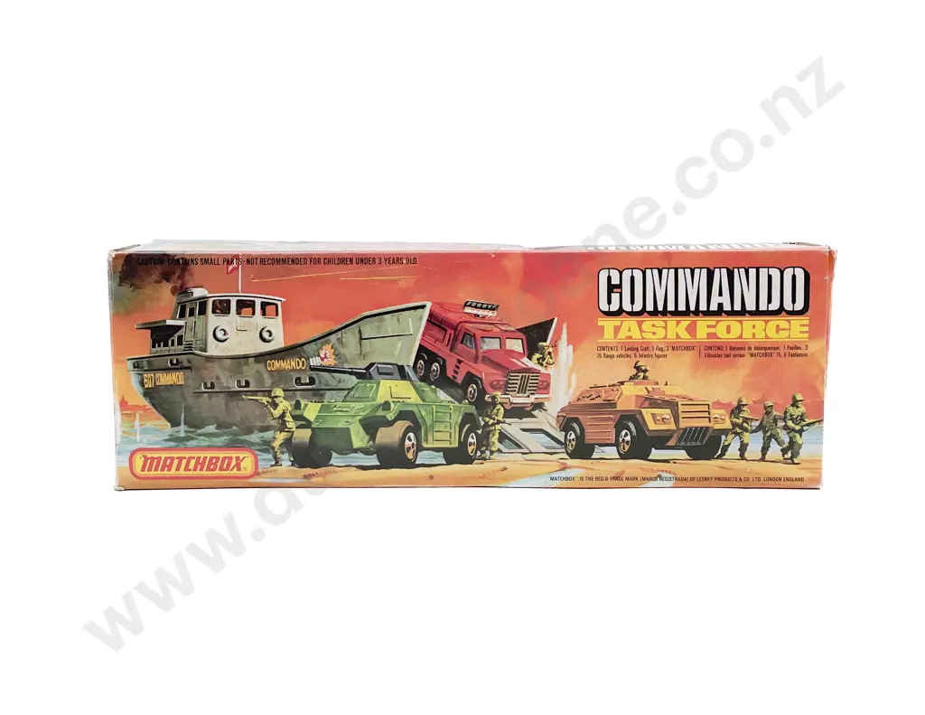 Matchbox C1975 Boxed Commando Task Force Image 1++