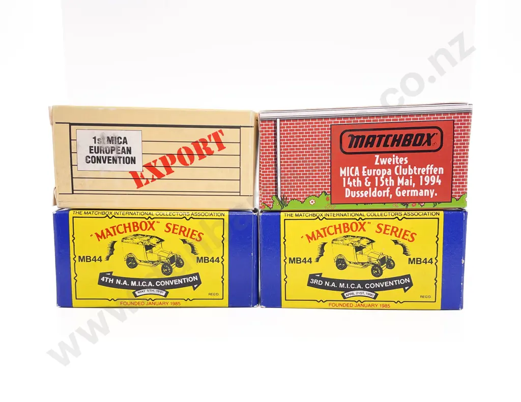 Matchbox Series Four MICA Convention Souvenir Models Image 1++