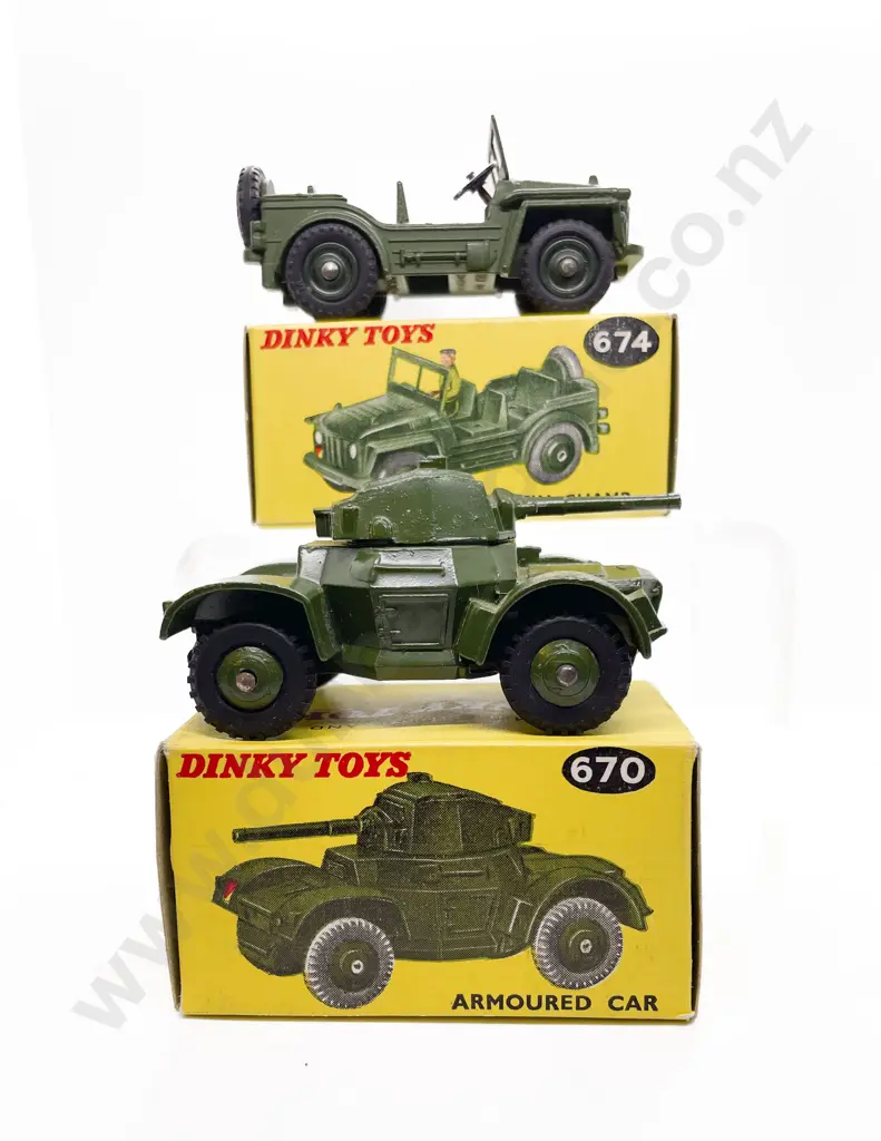 Boxed Dinky 670 and 674 Image 1++