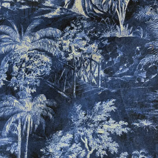 Cotton Velvet 'Dark of the Night'