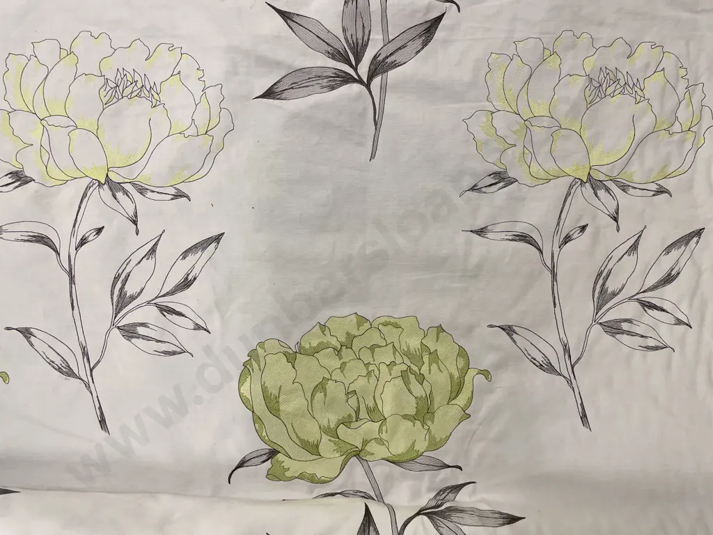 French Echelon Fabrics Bellisimo Lime Colourway Image 1++