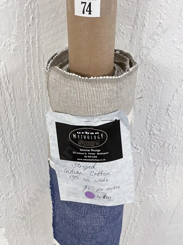 Striped Indian Cotton Image 1++