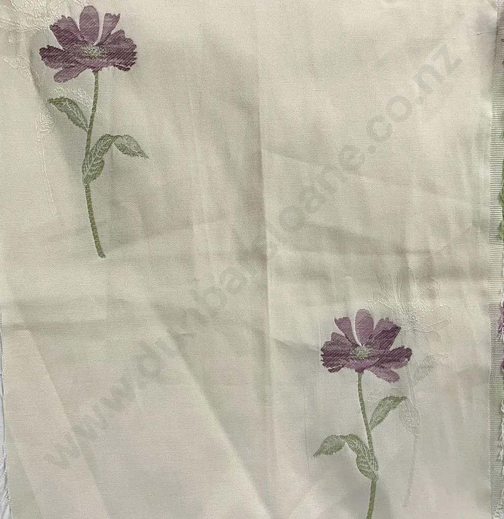 "Poppy" Embroidered Flower Image 1++
