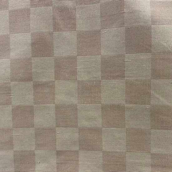 Pink/Beige Silk Check