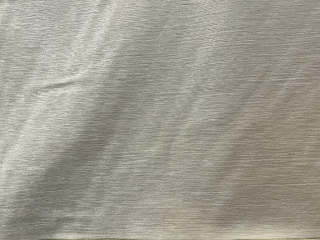 Roll of Material - Chenille Cream/White Colourway Image 1++