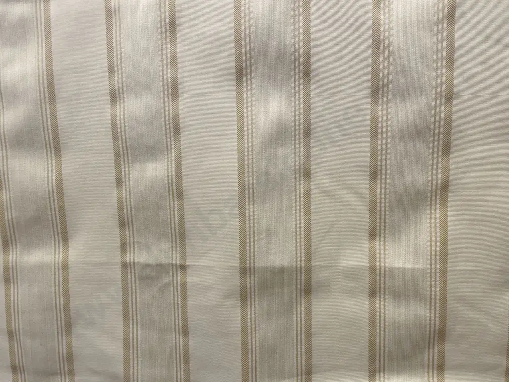 Cream Self Stripe Image 1++