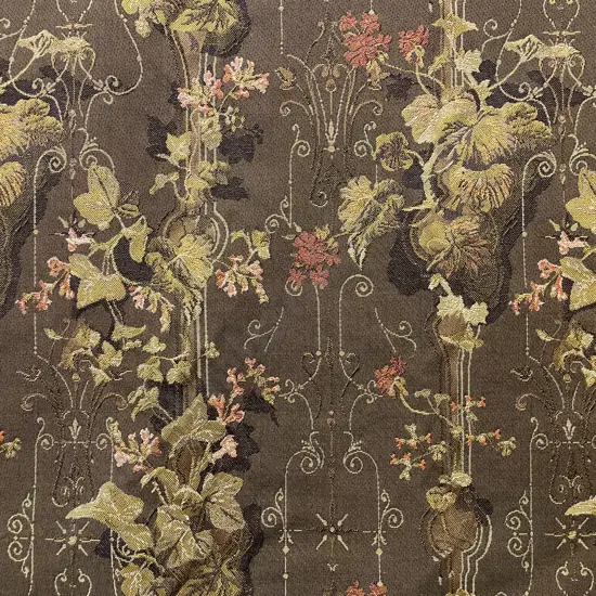 Brown Tapestry with Ivy