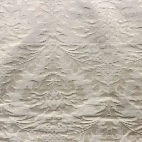 Cream Cotton Damask