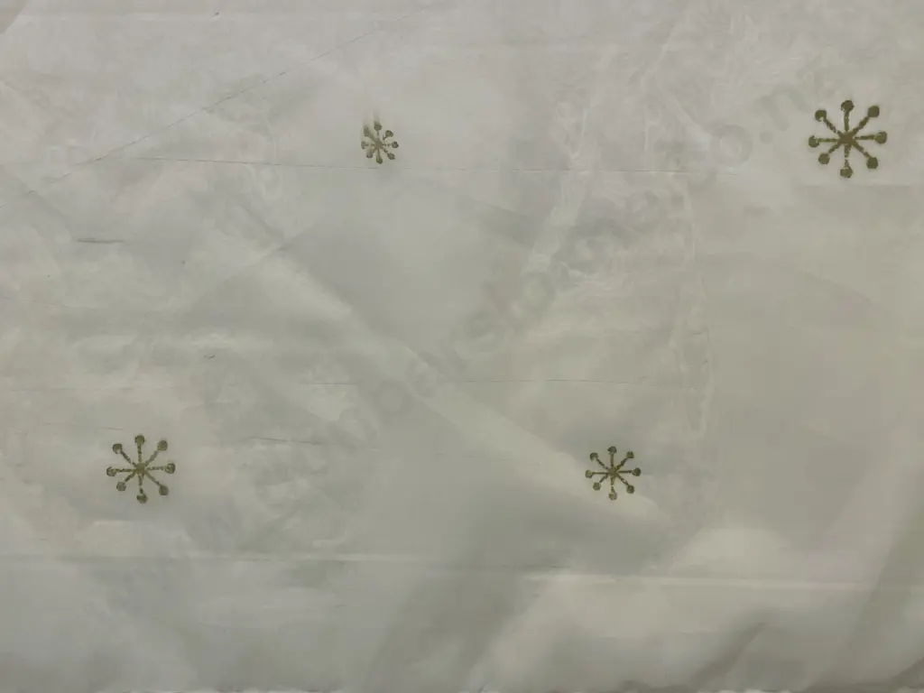 Yellow Snowflake Sheer Image 1++