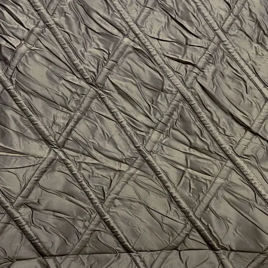 Ajmer Quilted Silk "Licorice"