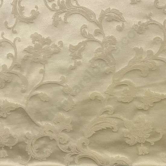 Cream Damask Swirl