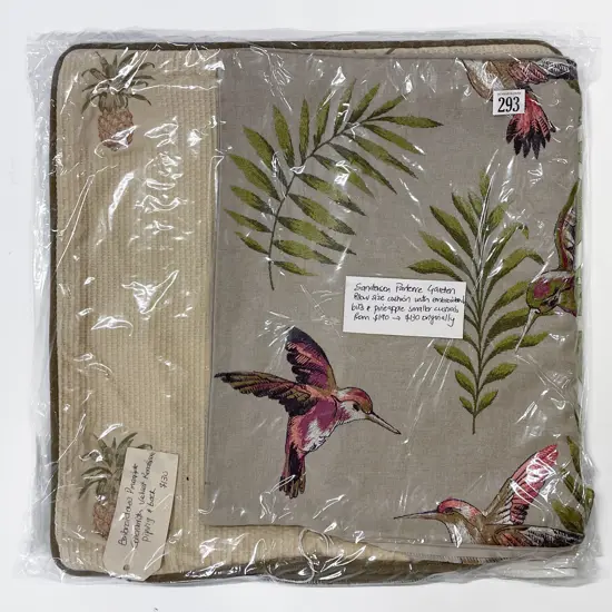 Three Cushion Covers