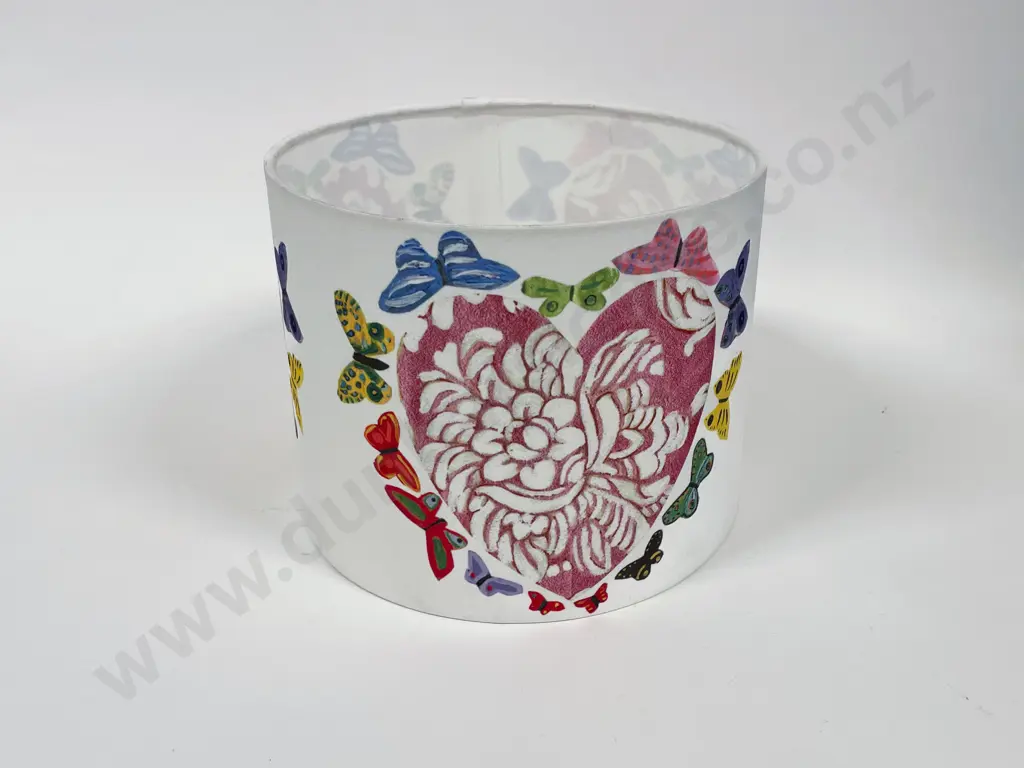 Hand Printed Lampshade Image 1++